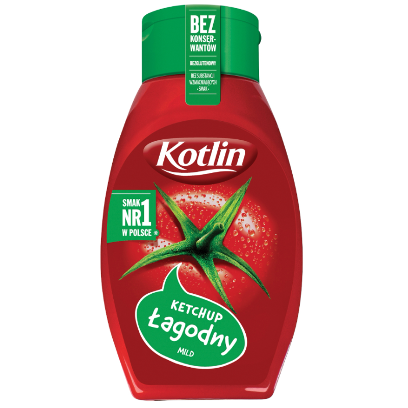 Ketchup Łagodny 450g