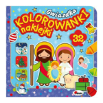 Książeczki Świąteczny Czas - Kolorowanki, Naklejki GWIAZDKA