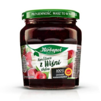 Herbapol – dżem, konfitura, powidła - Konfitura z Wiśni ekstra 240g