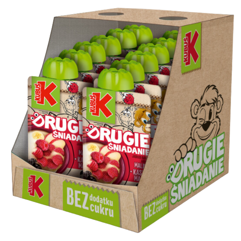 Kubuś Drugie śniadanie malina manna