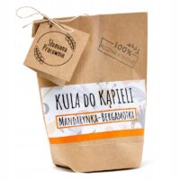 Słomiana Pracownia - kule do kąpieli - Mandarynka - Bergamotka 70g