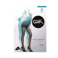 Gatta- rajstopy czarne cienkie - LAURA 20 DEN Nero 3-M