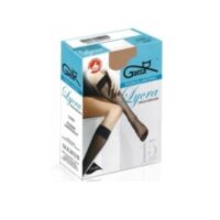 Gatta – podkolanówki - LYCRA bezuciskowe 15 DEN Nero 2 pary