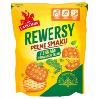 Lajkonik - krakersy, paluszki - Rewersy z ziołami prowansalskimi 100g
