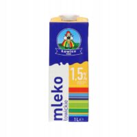 Łowicz - Mleko Łowickie - Mleko ŁOWICKIE 1,5% 1L UHT Premium