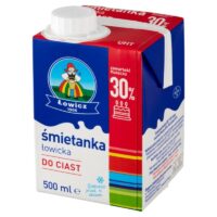 Łowicz - Mleko Łowickie - Śmietanka UHT 30% Łowicka 500ml