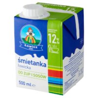 Łowicz - Mleko Łowickie - Śmietanka UHT12% 0,5l