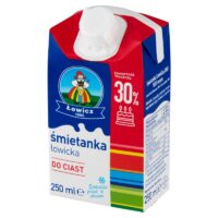 Łowicz - Mleko Łowickie - Śmietanka UHT 30% twist 0,25l