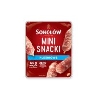 Sokołów - Kabanosy i Mięsne Przekąski - MINI SNACK SALAMI PLEŚNIOWE 100G