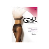 Gatta- rajstopy czarne cienkie - MONICA 20 DEN Nero 2-S