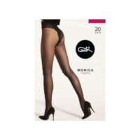 Gatta- rajstopy czarne cienkie - MONICA 20 DEN Nero 3-M