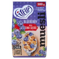 Gellwe, Fitella– kaszka manna, płatki owsiane - BORÓWKOWE Z CHIA 300 G