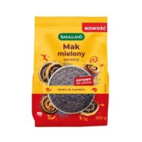 Bakalland- ziarna, pestki - Mak niebieski parzony mielony 500g