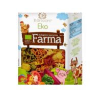 Makaron Bartolini Eko – makaron warzywny - Eko Farma Zwierzątka pięciosmakowe 250g