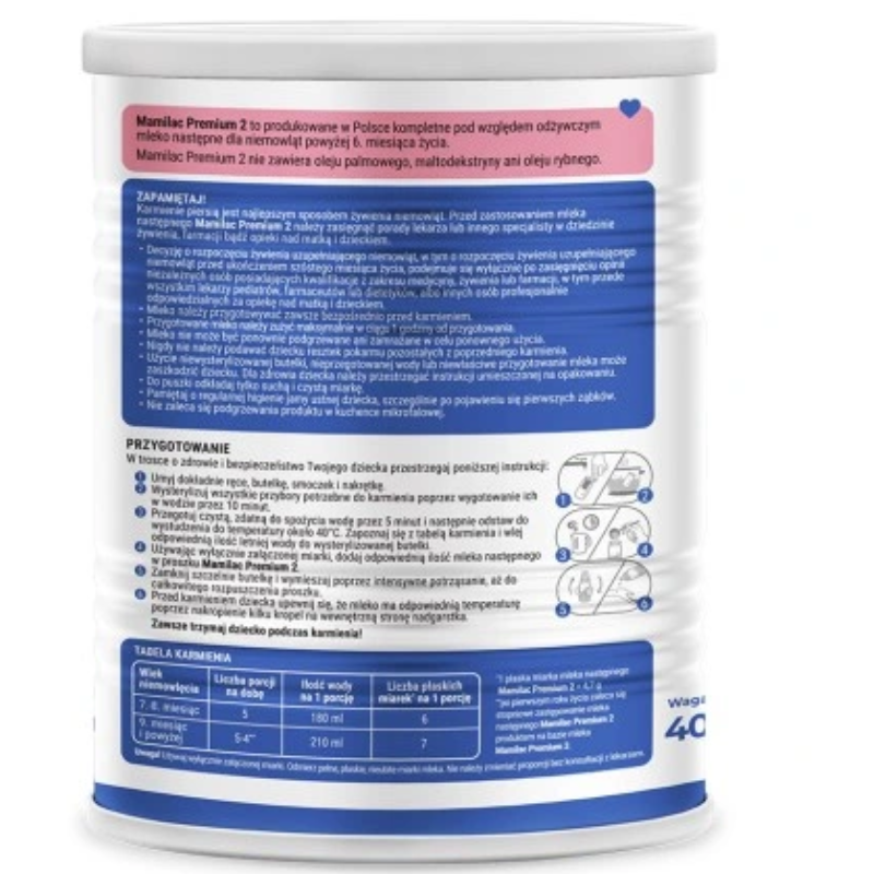 Mamilac Premium 2 ( b ) 400g