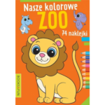 Kolorowanka Nasze Kolorowe 74 naklejki - ZOO