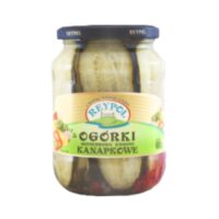 Rolnik, Reypol – sałatki obiadowe - Ogórki kanapkowe 680 g