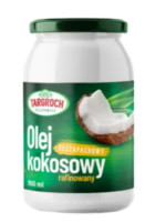 Targroch Olej Kokosowy - Olej kokosowy rafinowany - bezzapachowy 900ml