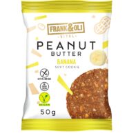 Frank Oli – ciastka - Ciasteczko z pastą orzechową i bananem suszonym 50g