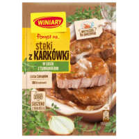 Winiary Kulinaria - POMYSŁ NA Steki Z Karkówki SosTymiankowy 40g