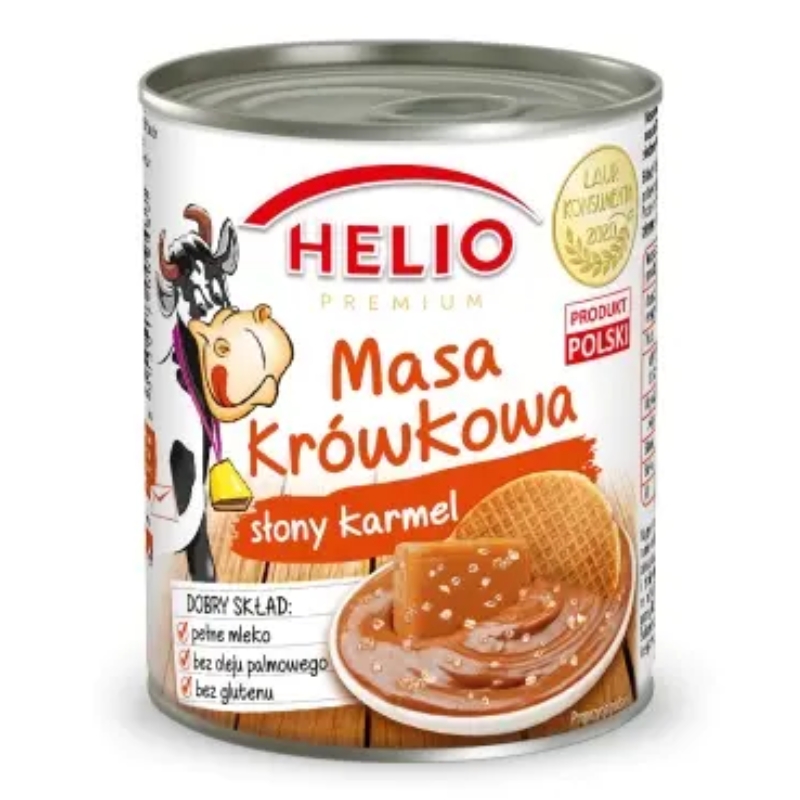 PREMIUM MASA KRÓWKOWA O SMAKU SŁONY KARMEL 400g