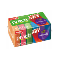 Paclan, Jan Niezbędny – zmywaki i druciaki - Mega Set Practi Gąbki do Naczyń 12 Szt.