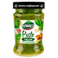 Łowicz Sosy - Pesto zielone sos bazyliowy 180g