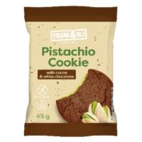 Frank Oli – ciastka - Pistachio Cookie With Cocoa White Chocolate 45G