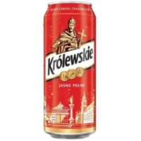 Piwo chmielowe - Królewskie Jasne 5,6% 500ml