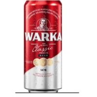 Piwo chmielowe - Warka Jasne 5,2% 500ml