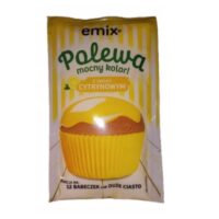 Emix – dekoracje do deserów - Polewa cytrynowa 50g