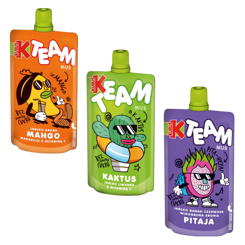 Prezentacja produktów Kubuś Team