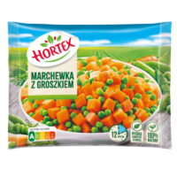 HORTEX Mrożonki - Marchew z Groszkiem 450g