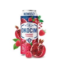 Piwo 0% - Okocim Piwo bezalkoholowe Granat z Maliną 0,0% 4x500ml
