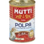 Mutti - Mutti Pomidory drobno krojone z czosnkiem bez skórki