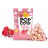 Duży BIO popcorn - Malina 75g