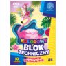 Blok kolorowy barwiony w masie A4 170g 10 ark