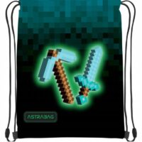 Astra Przybory Szkolne Biurowe - Worek na obuwie ASTRABAG BLUE PIXEL, AD1