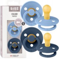 Smoczki, 2pak, Bibs - SKY BLUE & STEEL BLUE, 0m+
