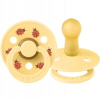 Smoczki Rozmiar, 1szt., Bibs - FLOWPACK, PALE BUTTER, 6m+