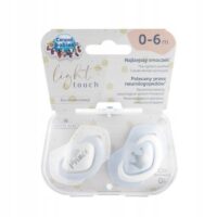 Smoczki, 2pak, Bibs - Smoczek Blue 0-6m 2szt ROYAL BABY Symetryczny Silikonowy, 0-6m