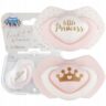 Smoczek PINK 0-6m 2szt ROYAL BABY Symetryczny Silikonowy