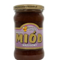 Pszczelarz Kozacki- Miód Polski - Miód wrzosowy 400g