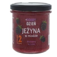 Pszczelarz Kozacki- Miód Polski - Miód z jeżyną 375g