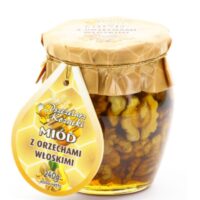 Pszczelarz Kozacki- Miód Polski - Miód z orzechami włoskimi 240g