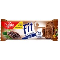 Sante - Fit Ciasteczka - Fit Ciasteczka Zbożowe Kakaowe Bez Cukru 50g