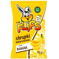 Sante - Chrupki - Flips Chrupki Kukurydziane o Smaku Bananowym 70g