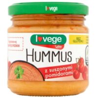 Sante- pasztet, smalec, hummus - Lovege Hummus z Suszonymi Pomidorami w Słoiku 180g