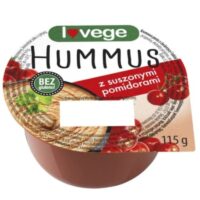 Sante- pasztet, smalec, hummus - Lovege Hummus z Suszonymi Pomidorami 115g