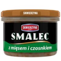 Skwierzyna - Smalec z Mięsem i Czosnkiem w Słoiku 150g